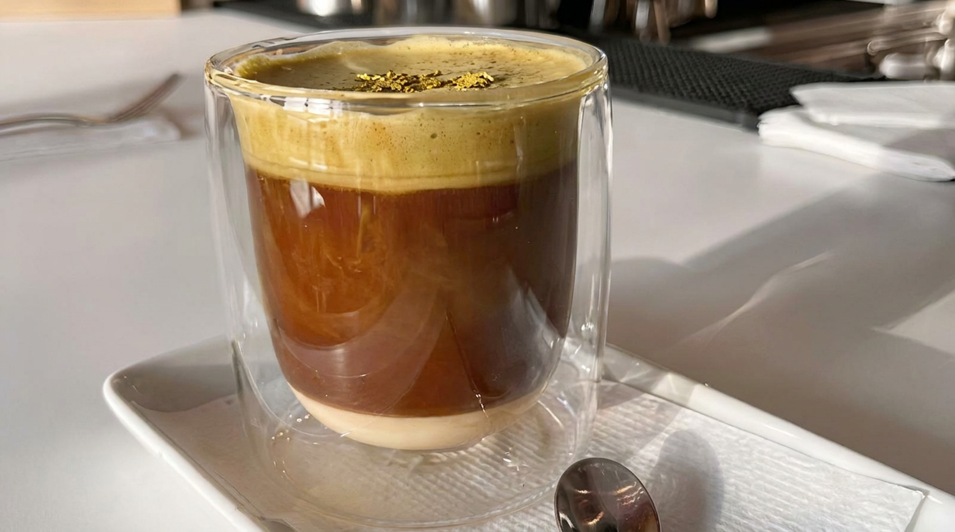 Coffee, smoothies, and a full bar