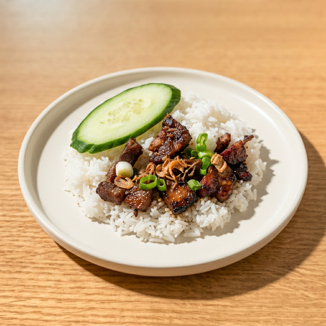 Pork Rice Bowl.