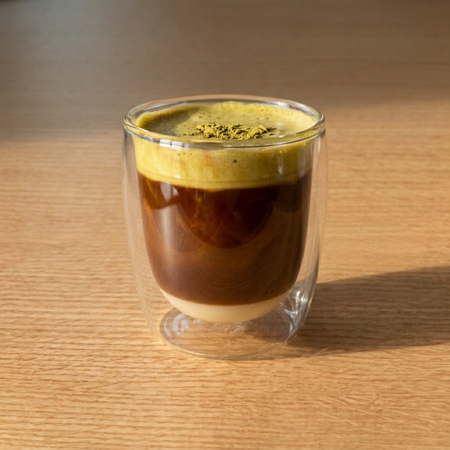 Coco-Matcha Coffee.
