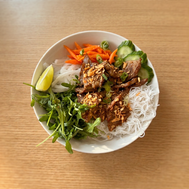 Pork Noodle Bowl.