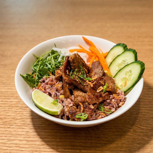 Beef Rice Bowl.