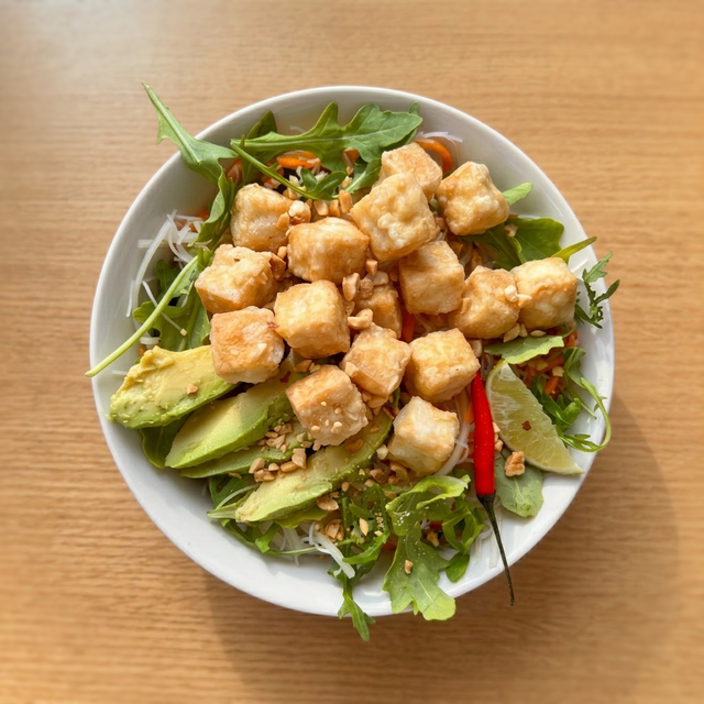Fried Tofu Salad.